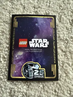 LEGO Star Wars Serie 5 Trading Card LE18 C-3PO - Limited Edition - Image 2