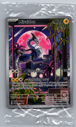 Pokemon TCG Miraidon 013 Sv: Scarlet & Violet Promo Cards Holo Sealed #013 - Image 1