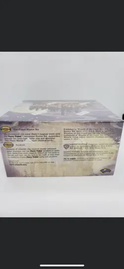 WOTC English Harry Potter Card TCG 1st Base Set Booster Box Factory Sealed MINT - Image 3