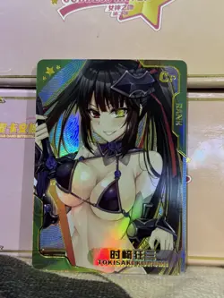 GODDESS STORY SENPAI HAVEN 1 CP-018 KURUMI DATE A LIVE ANIME WAIFU CARD - Image 1