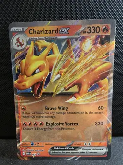 Charizard ex SVP 161 SV: Scarlet & Violet Promo Cards - Pokemon Card - NM - Image 1