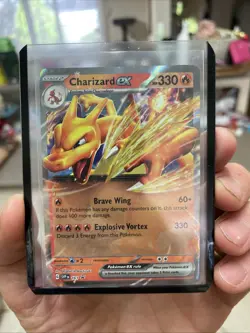 Charizard ex SVP 161 SV: Scarlet & Violet Promo Cards Pokemon Card NM FREE POST - Image 2