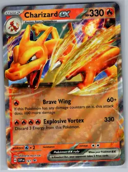 Charizard ex - SVP 161 SV: Scarlet & Violet Promo Cards - Pokemon Card - NM - Image 1