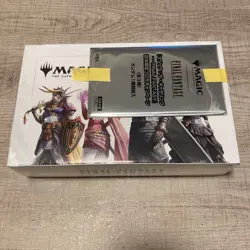 MTG Final Fantasy Play Booster Box Sealed Japan w/ Promo card FF - Image 1