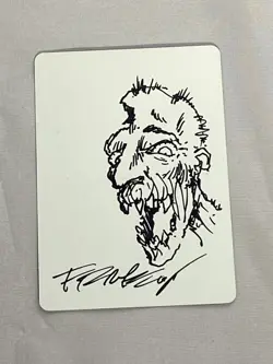 MTG Akki Underling Artist Proof Sketch and Signature Signed Vohwinkel - Image 2