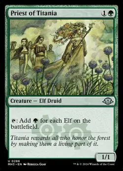 Priest of Titania - MTG Cards Shop - Image 1
