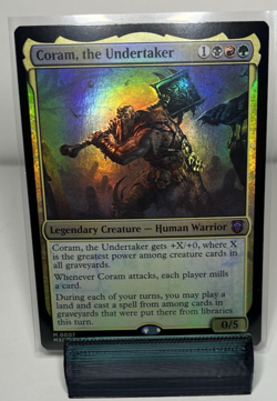 Player Built MTG Commander Deck - 107 Cards - w/Deckbox - Coram the Undertaker - Image 3