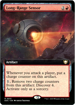 Long-Range Sensor (Extended Art) - 0031 - Edge of Eternities - MTG - NM/M - Image 1