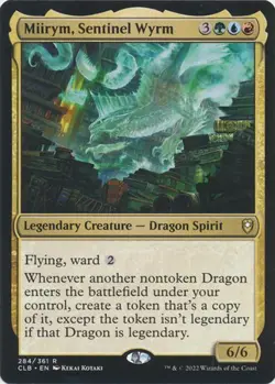 MTG (c) Commander Legends: Battle for Baldur's Gate - Miirym, Sentinel Wyrm - Image 1