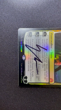 MtG Sorin, Grim Nemesis Shadows over Innistrad Foil LP Signed Autographed - Image 2