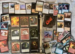 Magic The Gathering Cards Signed 1995 Hurlon Minotaur MTG L 45+ Card Lot + RAGE - Image 2