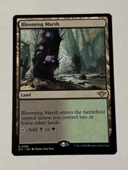 MTG Blooming Marsh - Outlaws of Thunder Junction NM - Image 1
