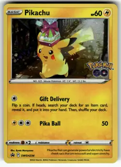 Pikachu - SWSH234 SWSH: Sword & Shield Promo Cards NM Pokemon Card TCG - Image 1