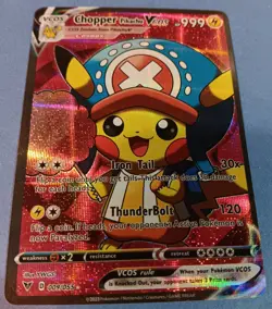 Pokemon - Chopper Pikachu VCOS 009/055 - SWSH Vivid Voltage Cosplay - HOLO - NM - Image 2