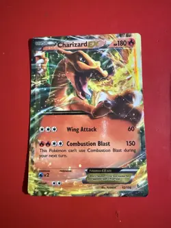 Charizard EX 12/106 XY Flashfire Ultra Rare Holo Pokemon Card Authentic MP - Image 1