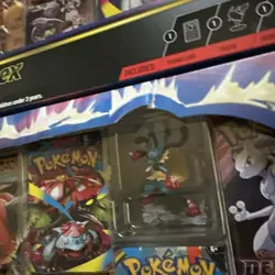Pokemon TCG Mega Lucario ex Premium Figure Collection Box Sealed Lot Of 2 - Image 2