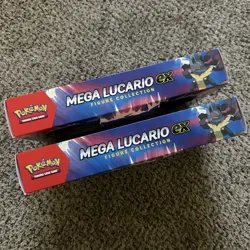 Pokemon TCG Mega Lucario ex Premium Figure Collection Box Sealed Lot Of 2 - Image 4