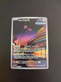 Pokemon TCG - Iron Jugulis - 216/182 - Paradox Rift Illustration Rare Card - Image 1