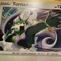 Pokemon TCG SWIRL Tornadus 142/185 Holo Rare Vivid Voltage NM - Image 3