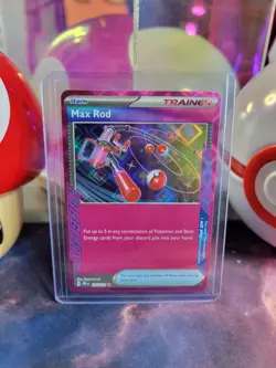 Max Rod 116/131 Pokemon TCG S&V Prismatic Evolutions Ace Spec Rare NM - Image 1