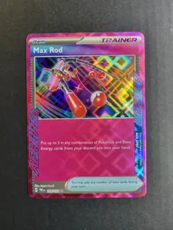 Max Rod 116/131 Pokemon TCG S&V Prismatic Evolutions Ace Spec Rare NM - Image 2