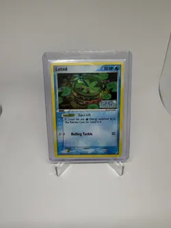 Lotad 55/100 EX Crystal Guardians Reverse Holo Rare Stamped Pokemon Card - Image 1