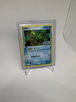 Lotad 55/100 EX Crystal Guardians Reverse Holo Rare Stamped Pokemon Card - Image 2