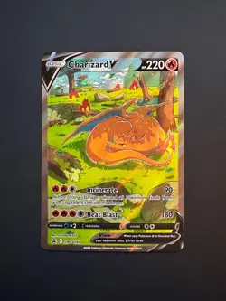 Charizard V SWSH260 Pokemon SWSH Black Star Promo Full Art Near Mint (NM) - Image 1