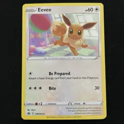 Eevee SWSH212 - Sword & Shield Black Star Promo - Pokemon TCG - Image 1