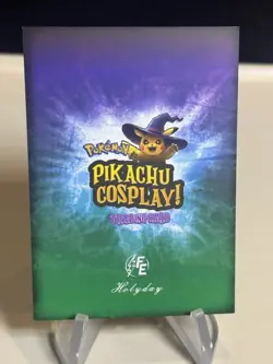Hellboy Pikachu #114 Laser Holo Electric Pikachu Cosplay - Pokemon ZL13 - Image 2