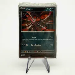 Pokemon Cosmos Holo Yveltal 088/132 GameStop Stamped Mega Evolution Promo SEALED - Image 1