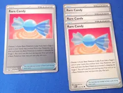x4 Rare Candy MEG 125/132 Pokemon TCG Playset - Image 1