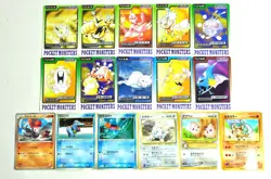 Pokemon card TCG Lot 16 Glossy Japanese Jolteon Togepi Charmeleon Totodile etc.. - Image 1