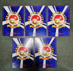 Pokemon card LOT 45 Old Back Japanese Raichu Slowbro Unown Jynx Houndour etc... - Image 4