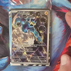 SEALED Pokemon #209 Thundurus PROMO & S&V Black Bolt Sleeves - Image 1