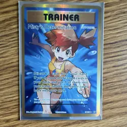 Pokemon Misty's Determination 108/108 Evolutions Ultra Rare Full Art Holo - Image 1