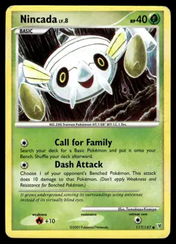 NINCADA - 117/147 Common Supreme Victors Pokemon LP - Image 1