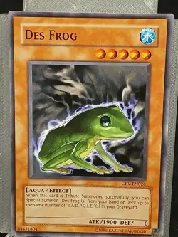 Yu-Gi-Oh! Des Frog CRV-EN026 C MP - Image 1