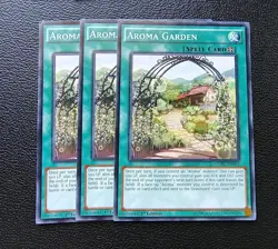 Yu-Gi-Oh - Aroma Garden - Full Playset X3 - Image 1