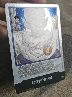 Piccolo E-55 Silver Energy Marker Dragon Ball Manga Booster Card Fusion English - Image 3