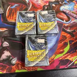 Dragon Shield Matte Clear : Japanese Size Sleeves (60) : YuGiOh Cards :: x3 - Image 3
