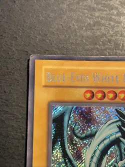 Blue Eyes White Dragon BPT-009 Holo Bleed Yu-Gi-Oh Limited Secret Rare Card HP - Image 2