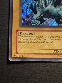 Blue Eyes White Dragon BPT-009 Holo Bleed Yu-Gi-Oh Limited Secret Rare Card HP - Image 5