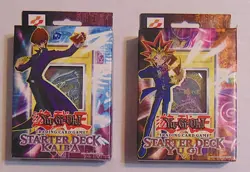 1996 YuGiOh Kaiba & Yugi Starter Decks Unlimited Edition Factory Sealed MIB - Image 1