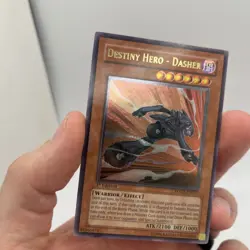 Yugioh Destiny Hero Dasher Ultimate Rare POTD-EN017 Unlimited LP - Image 2