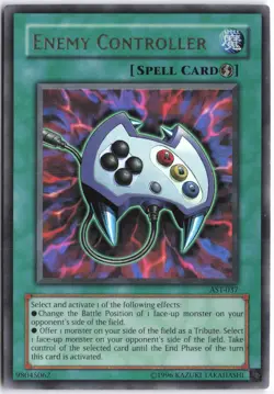 Yugioh - Enemy Controller AST-037 Unlimited - Ancient Sanctuary - Image 1