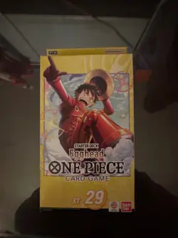 One Piece Egghead Starter Deck [ST29] New Sealed In Hand - Image 1