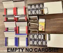 EMPTY! One Piece CCG BOX LOT DP01, DP06 DISPLAYS, OP11, OP13, & OP14 - NO CARDS - Image 2