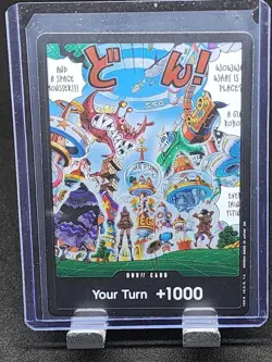One Piece The Azure Sea’s Seven OP14 Dracule Mihawk Don Card English - Image 1