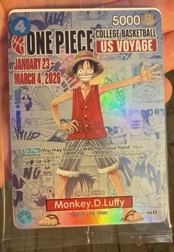 One Piece CCG Monkey.D.Luffy BVB - Image 1